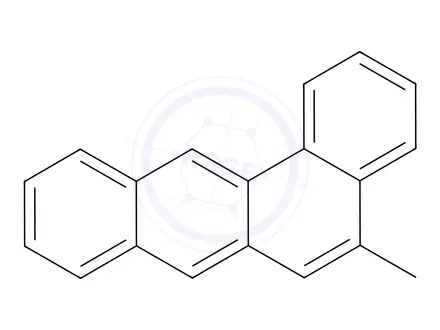 Chemical structure of 5-Methylbenz[a]anthracene