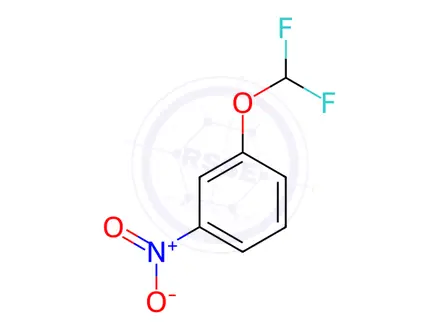 Chemical structure of 3-(Difluoromethoxy)nitrobenzene