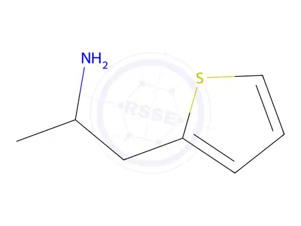 Chemical structure of Thienoamphetamine