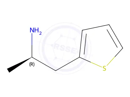 Chemical structure of (R)-2-Amino-1-(Thien-2-yl) Propane