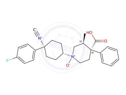 Chemical structure of Levocabastine EP Impurity L