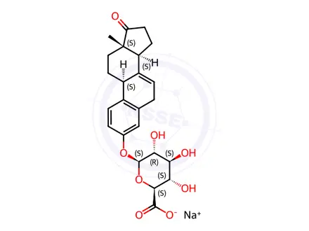 Chemical structure of Equilin Impurity 9