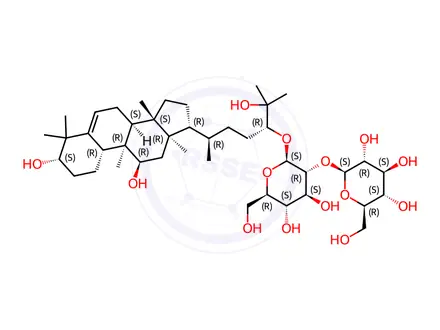 Chemical structure of Mogroside IIa