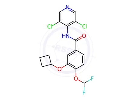 Chemical structure of Roflumilast Impurity 23