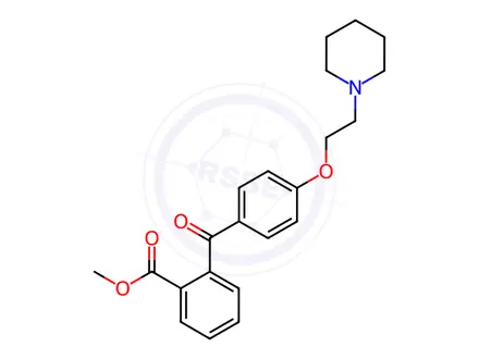 Chemical structure of Pitofenone