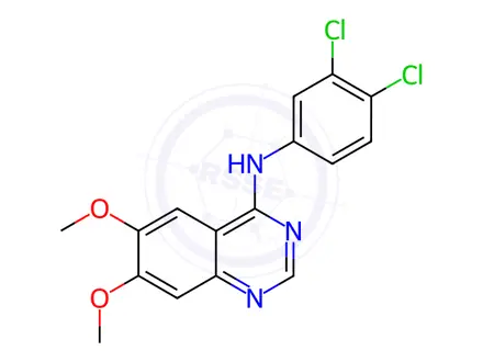 Chemical structure of PD 153035 Impurity 168