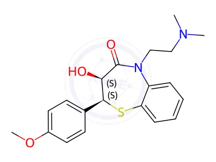 Chemical structure of Diltiazem EP Impurity F