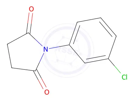 Chemical structure of 1-(3-CHLOROPHENYL)DIHYDRO-1H-PYRROLE-2,5-DIONE