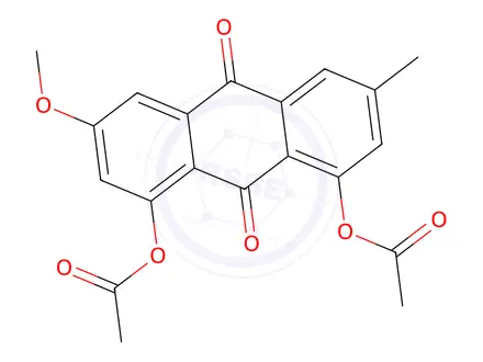 Chemical structure of Diacerein Impurity 28