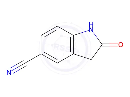 Chemical structure of 2-Oxoindoline-5-carbonitrile