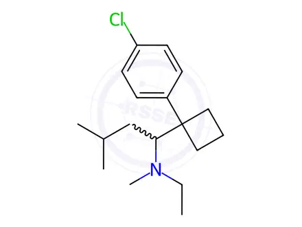 Chemical structure of Homosibutramine