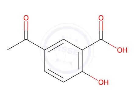 Chemical structure of 5-Acetylsalicylic acid