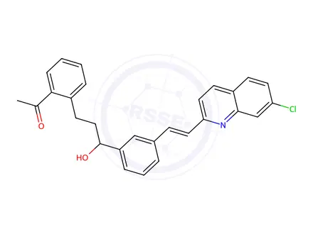 Chemical structure of Montelukast Impurity 21