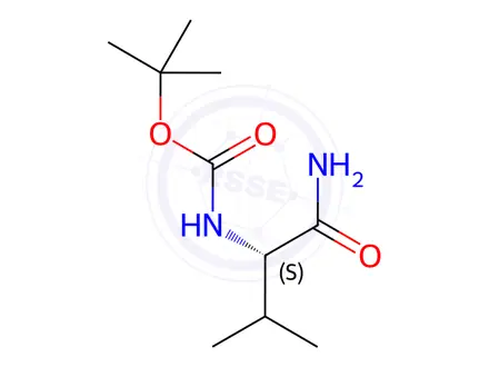 Chemical structure of Valine Impurity 59