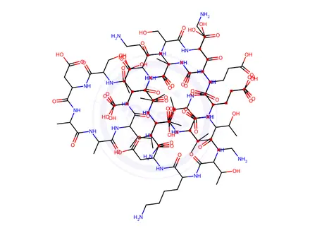 Chemical structure of Thymalfasin