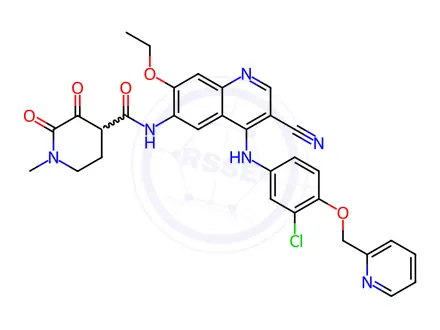 Chemical structure of Neratinib Impurity OPCQ