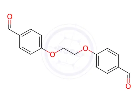 Chemical structure of 4,4’-Ethanediyldioxydibenzaldhyde