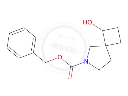 Chemical structure of 6-Cbz-1-hydroxy-6-aza-spiro[3.4]octane