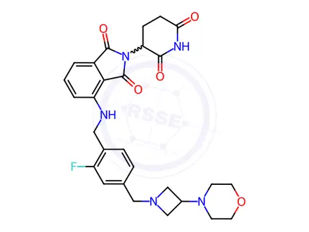 Chemical structure of Golcadomide Impurity 2