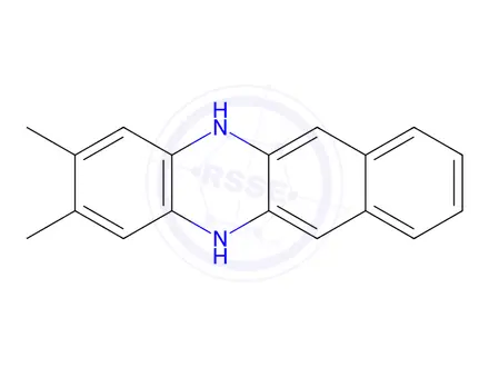 Chemical structure of 2,3-Dimethyl-5,12-dihydrobenzo[b]phenazine