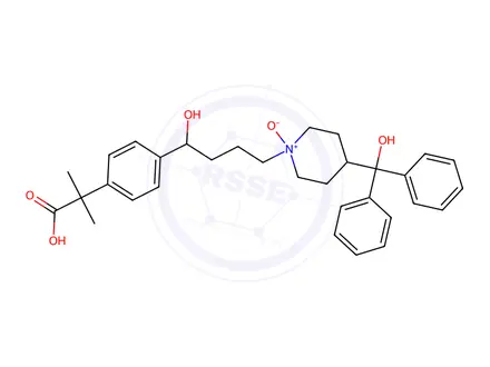 Chemical structure of Fexofenadine Impurity 8(Fexofenadine N-Oxide)
