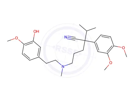 Chemical structure of Verapamil Impurity 39