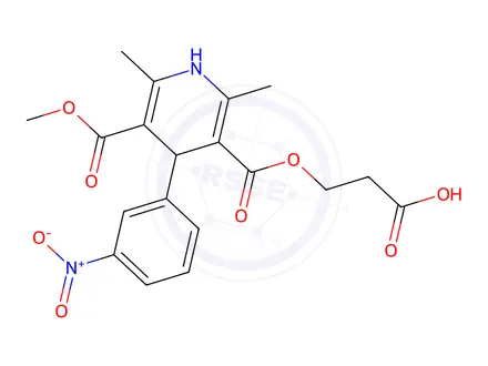 Chemical structure of Nicardipine Impurity 33