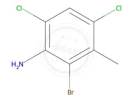 Chemical structure of 6-Bromo-2,4-dichloro-5-methylaniline