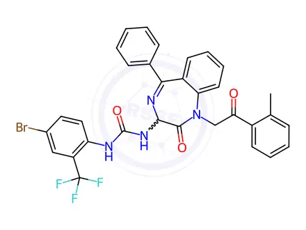 Chemical structure of YM 022 Impurity 246