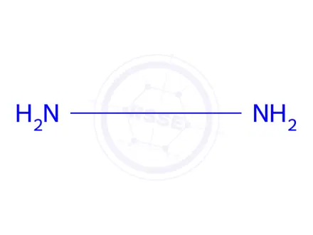 Chemical structure of Hydrazine in Water