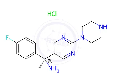 Chemical structure of Avapritinib Impurity 150 Hydrochloride