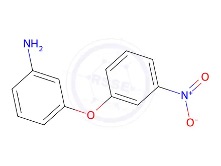 Chemical structure of 3-(3-Nitrophenoxy)aniline