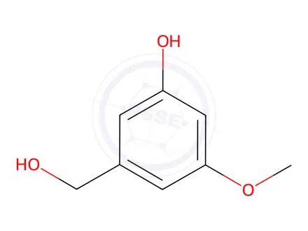 Chemical structure of 5-Hydroxy-3-methoxybenzyl alcohol