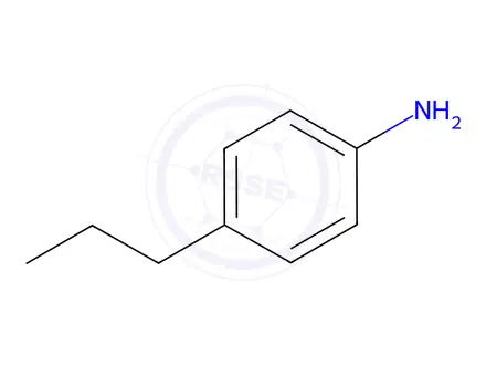 Chemical structure of 4-Propylaniline