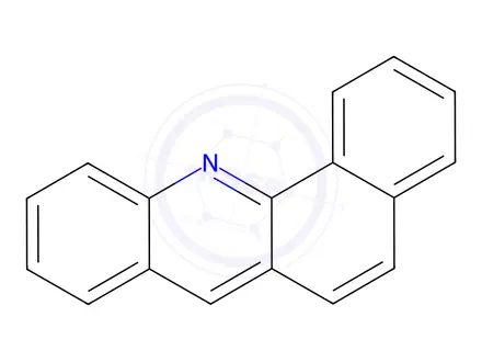 Chemical structure of Benz[c]acridine