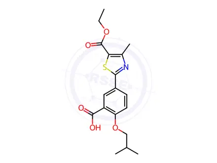 Chemical structure of Febuxostat Impurity 231