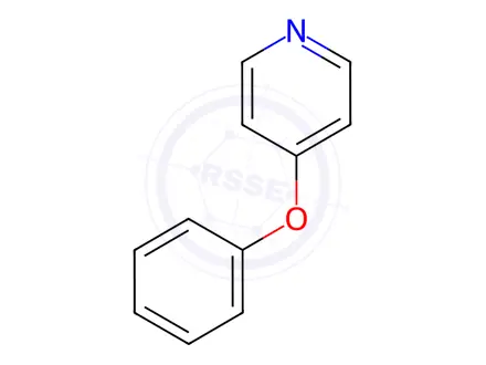 Chemical structure of 4-Phenoxypyridine