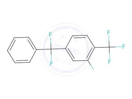 Chemical structure of 4-(Difluorophenylmethyl)-2-fluoro-1-(trifluoromethyl)benzene