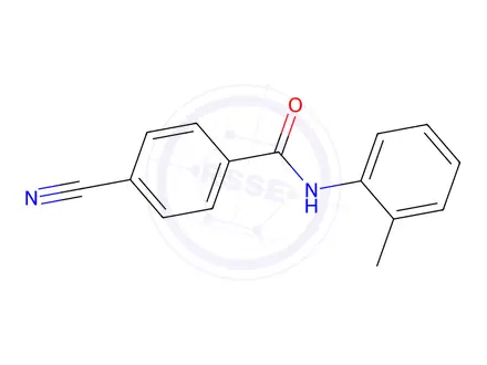 Chemical structure of 4-Cyano-N-(o-tolyl)benzamide