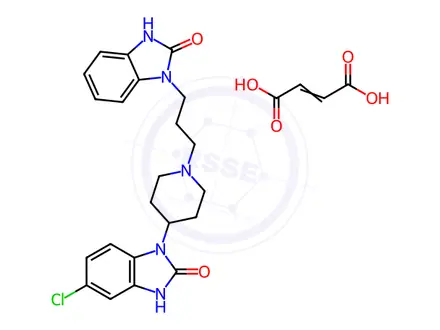 Chemical structure of E-Domperidone Maleate