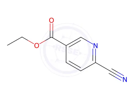 Chemical structure of Ethyl 6-Cyanonicotinate