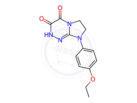 Chemical structure of 8-(4-Ethoxyphenyl)-2,6,7,8-tetrahydroimidazo[2,1-c][1,2,4]triazine-3,4-dione