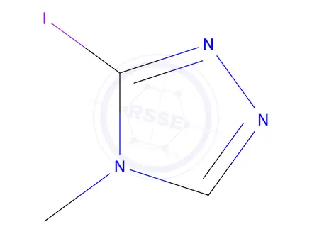 Chemical structure of 3-Iodo-4-methyl-4H-1,2,4-triazole