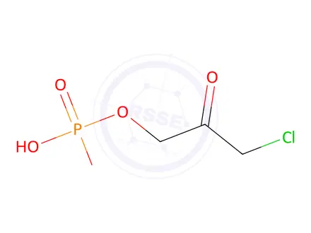 Chemical structure of chloroacetol phosphate