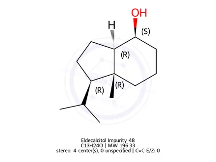 Chemical structure of Eldecalcitol Impurity 172