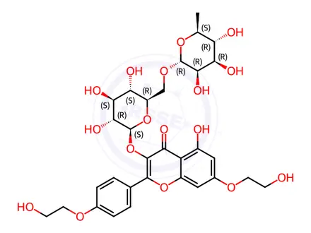 Chemical structure of Troxerutin Impurity 27