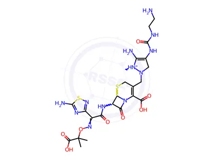Chemical structure of Ceftolozane Impurity 26