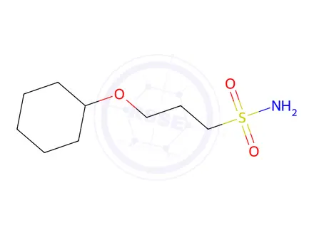 Chemical structure of 3-(Cyclohexyloxy)propane-1-sulfonamide