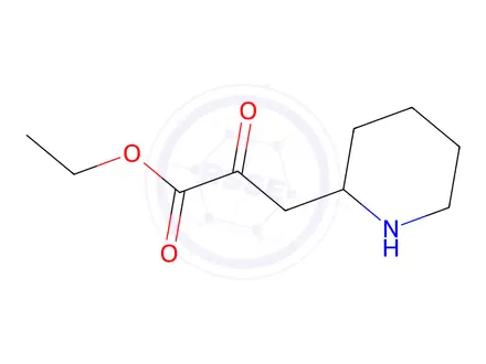 Chemical structure of Ethyl 2-oxo-3-(piperidin-2-yl)propanoate