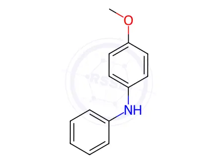 Chemical structure of 4-Methoxy-N-phenylaniline